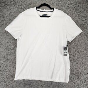 Vince Camuto Shirt Mens XL White Short Sleeve Tee *NWT*